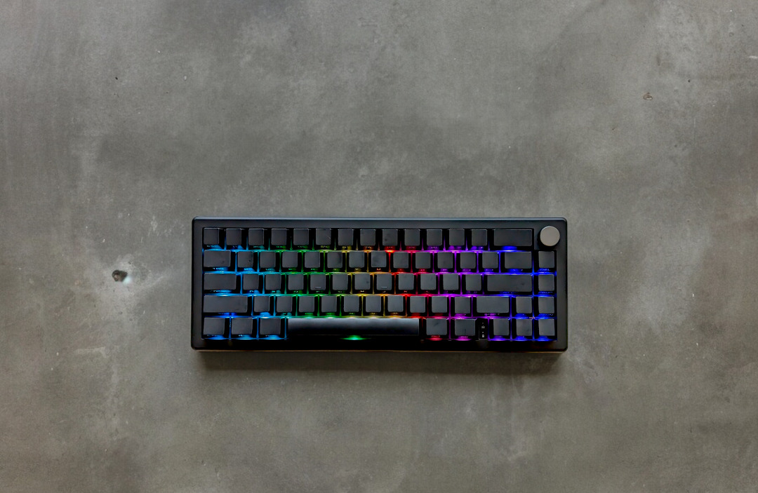 65% Custom Mechanical Keyboard (BlankBlack2006) - Fully Modded Tri Mode ...