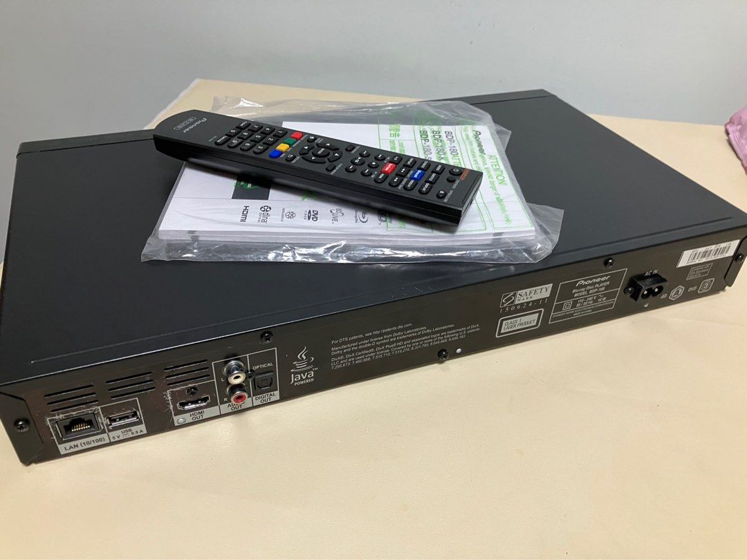 （當零件機賣）絕版 先鋒牌 Pioneer 藍光 cd vcd dvd player blu-ray 播放機 BDP-180