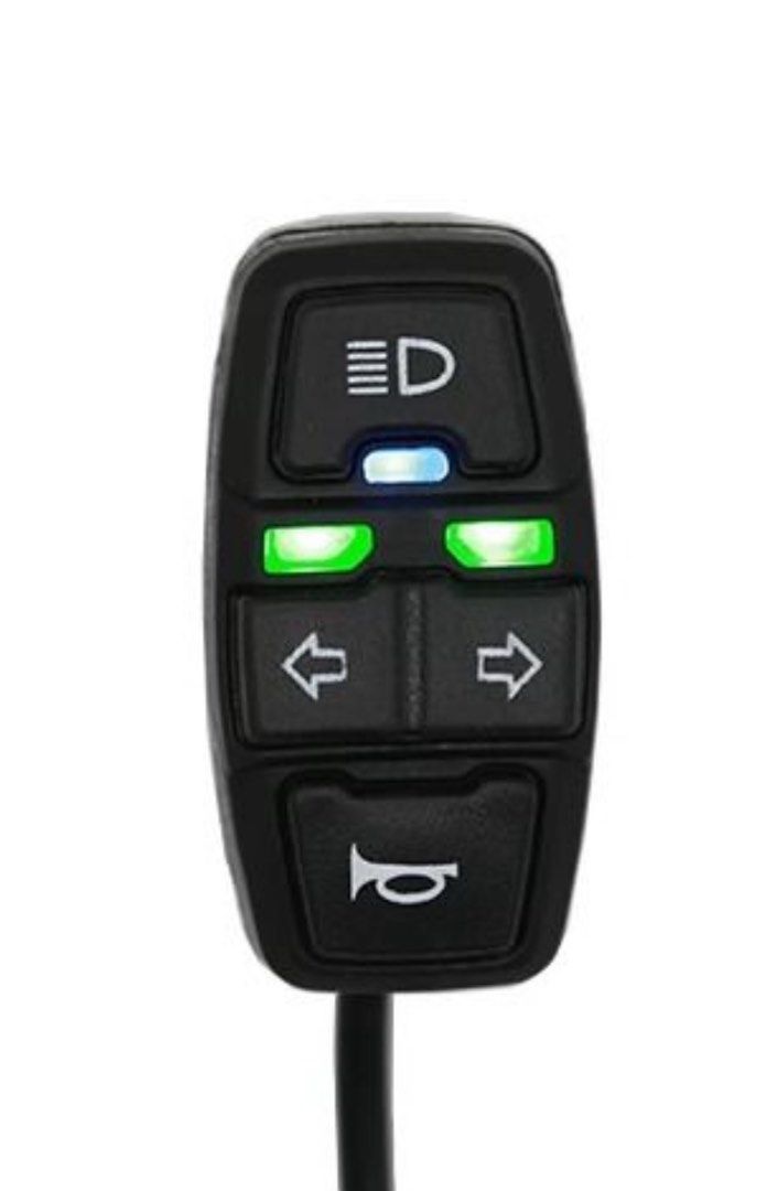* Ebike Light Turn Signal Light Horn Switch Button Light 36V to 60V ...