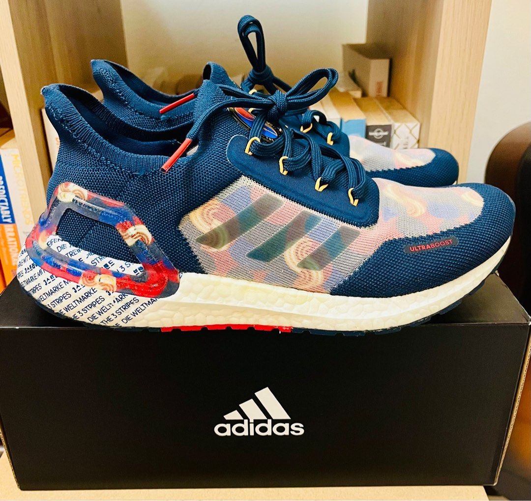 adidas gazelle silver green womens Adidas Mens Ultraboost Clima DNA Shoes – Extra Butter main image 0