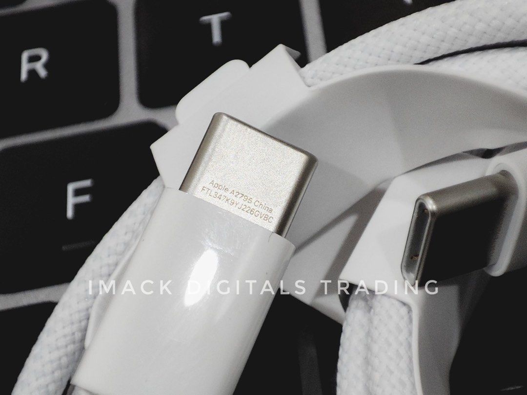 (UNISED) APPLE WOVEN TYPE C TO C CABLE (Category: Chargers & Cables) located in Taguig. Submitted by imackdigitalstrading (Listing ID 1309893856, Image 3). Description: Compatibility iPhone Models iPhone 15 Pro iPhone 15 Pro Max iPhone 15 iPhone 15 Plus iPad Models iPad Pro 13-inch (M4) iPad Pro 12.9-inch (6th generation) iPad Pro 12.9-inch (5th generation) iPad Pro 12.9-inch (4th generation) iPad Pro 12.9-inch (3rd generation) iPad Pro 11-inch (