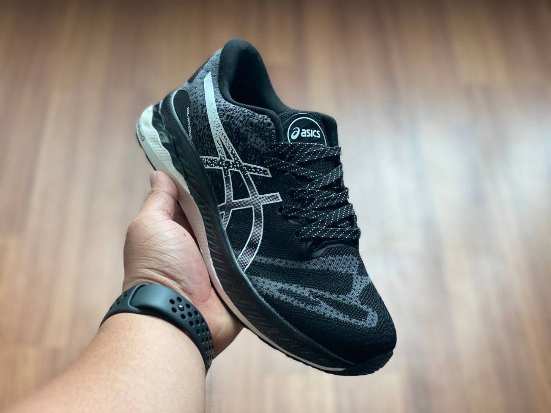 Asics gel nimbus black grey white sauz 40 44 Men s Fashion Footwear Sneakers on Carousell