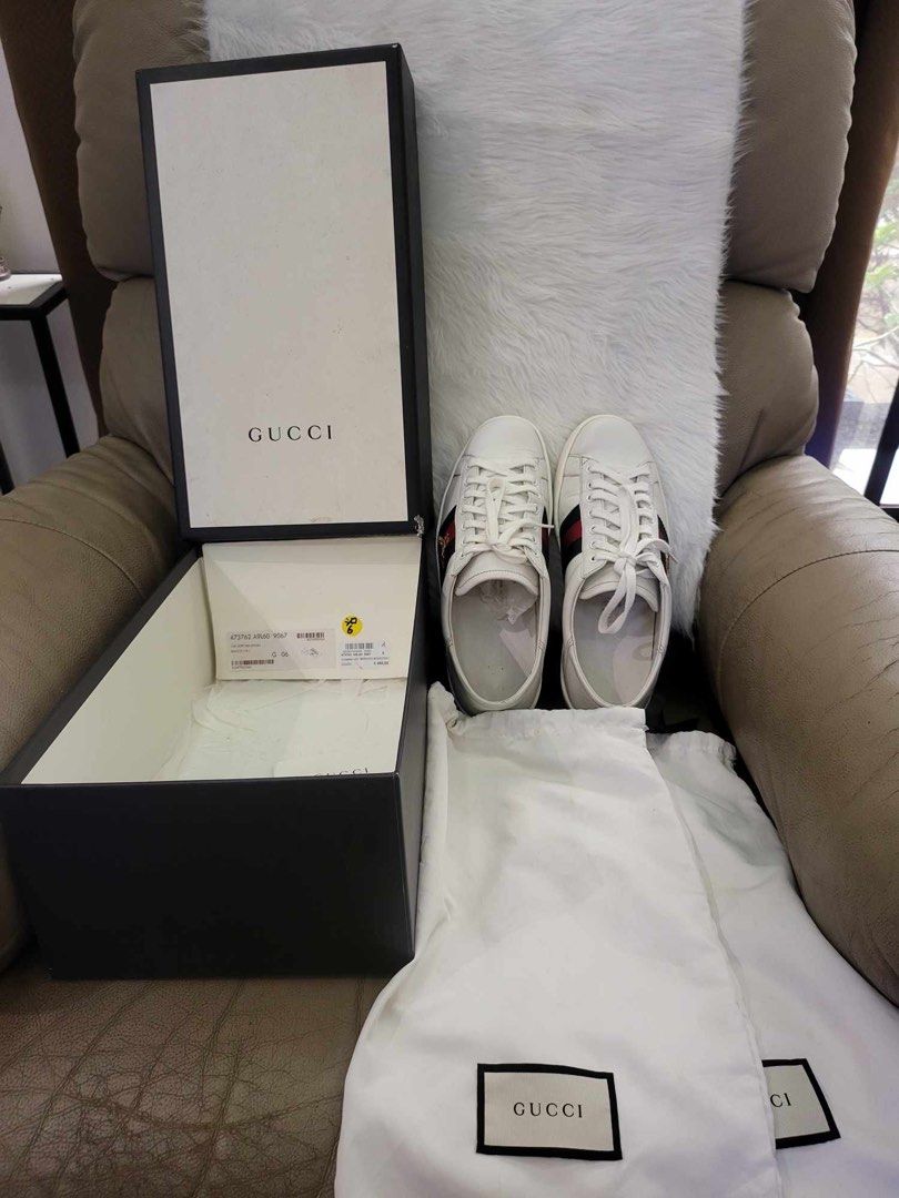 Gucci ace heel clearance