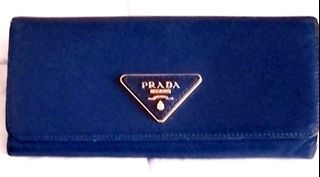 Authentic Prada Saffiano long wallet