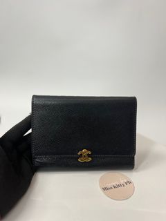 Authentic preowned Chanel Medium Trifold wallet