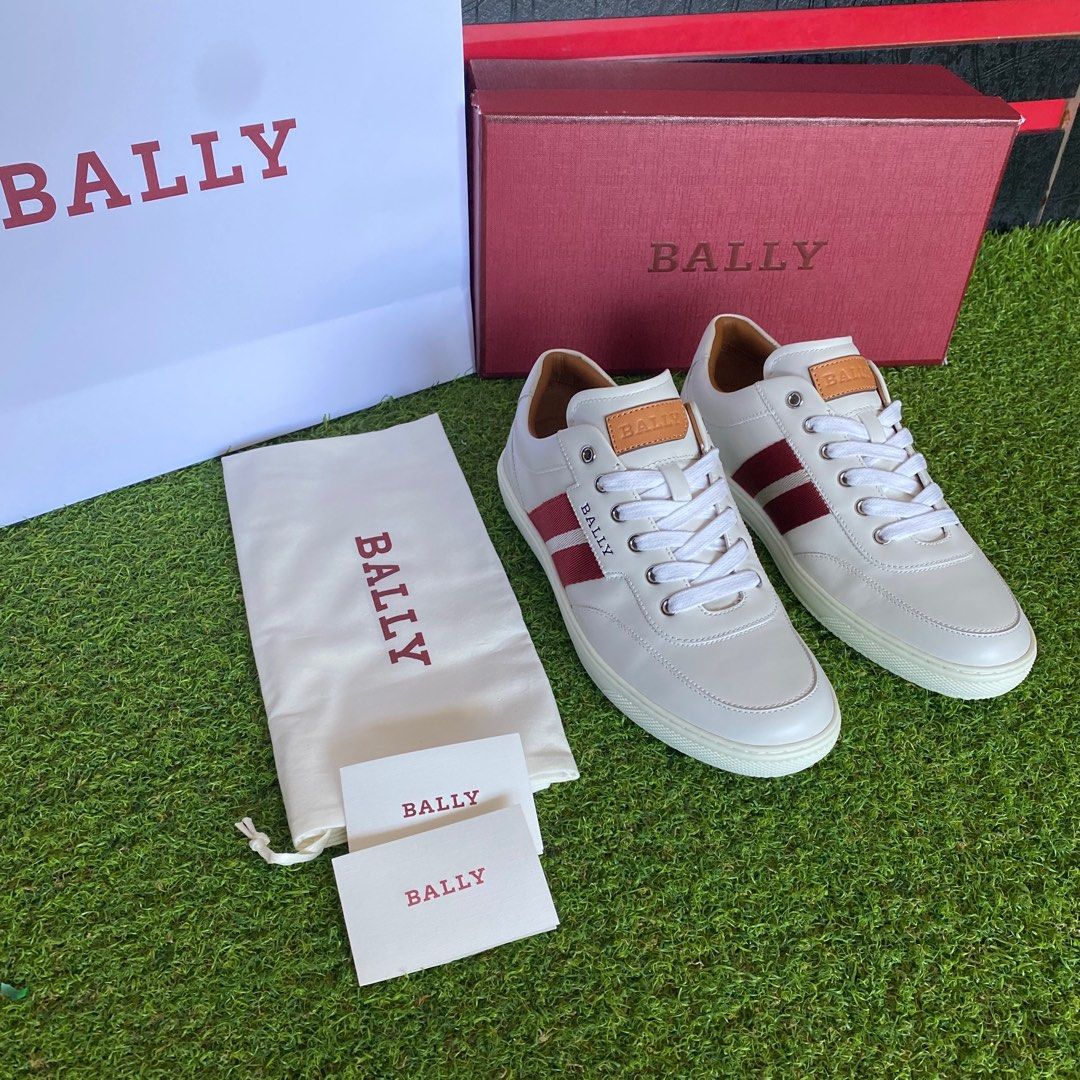 All white bally shoes new arrivals