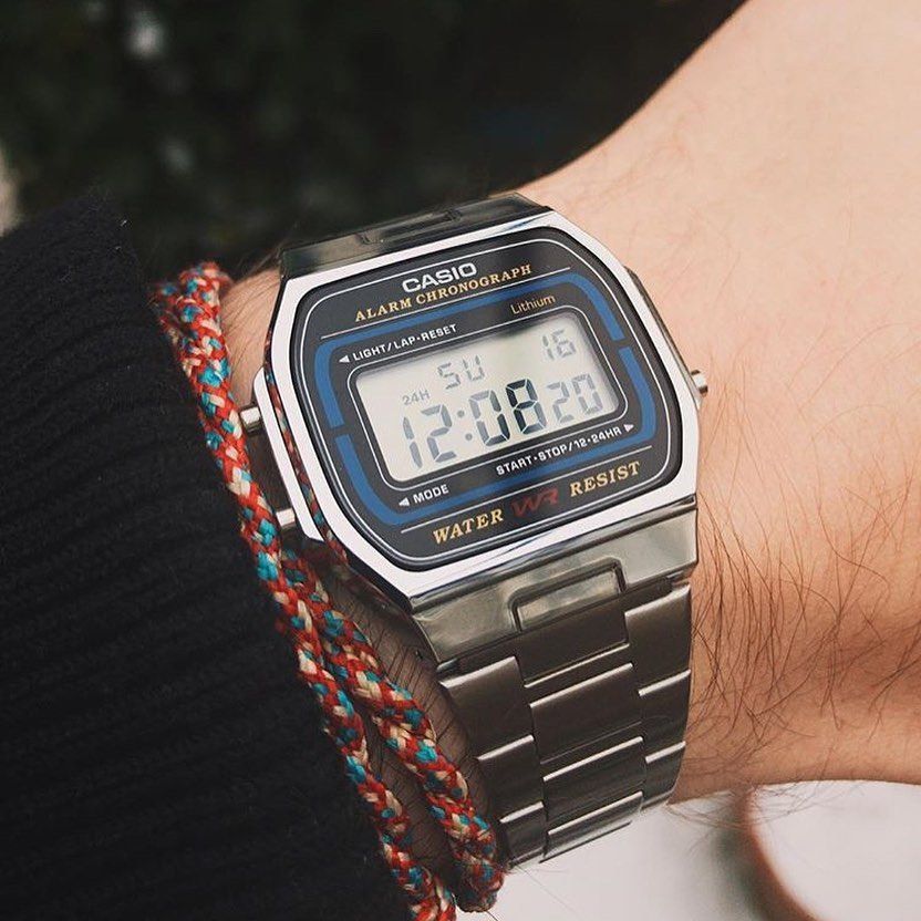 Rare Brand new and Unworn Authentic Casio A164 retro digital quartz watch
