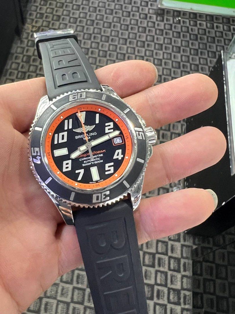 BREITLING SUPEROCEAN SWISS MADE LIMITED EDITION CHRONOMETER AUTOMATIC A17364