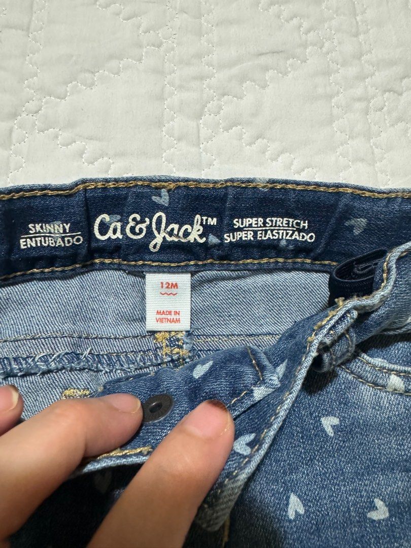 Cat Jack Baby Jeans Babies Kids Babies Kids Fashion on Carousell