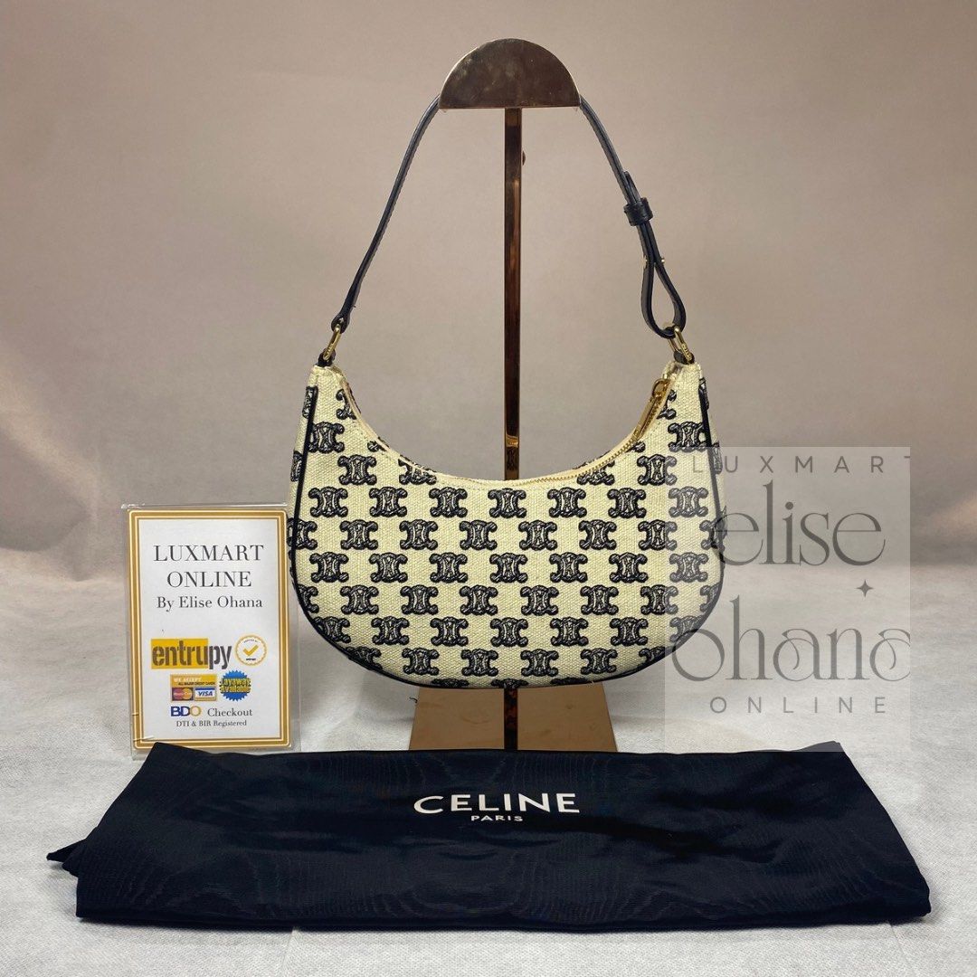 Celine Ava in textile (Category: Luxury Bags & Wallets) located in Iloilo. Submitted by eliseohana (Listing ID 1259513608, Image 1). Description: Celine Ava bag in textile Brand new/unused 79k🥂 store price: 99k out of stock dustbag, booklet and card moneyback guaranteed if proven fake by entrupy can entrupy on hand paypal and bdo checkout accepted.