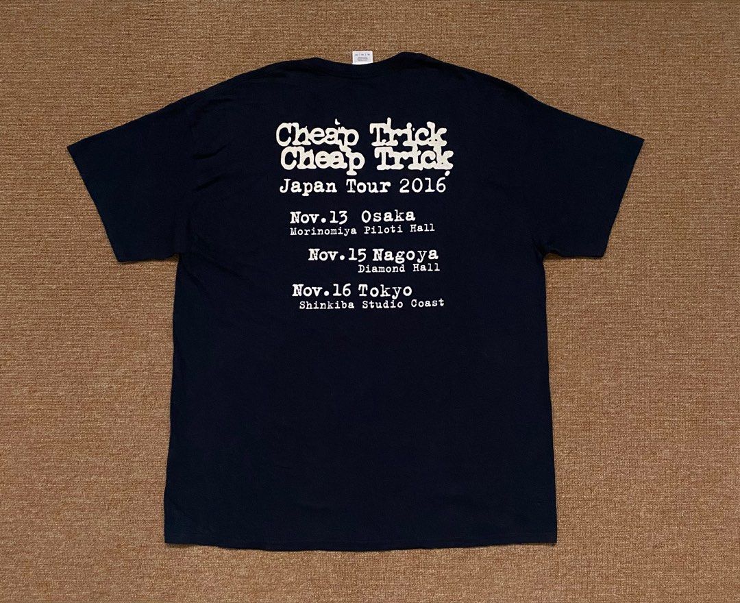 vintage Cheap Trick JAPAN TOUR 1990 Tシャツ｜メンズ