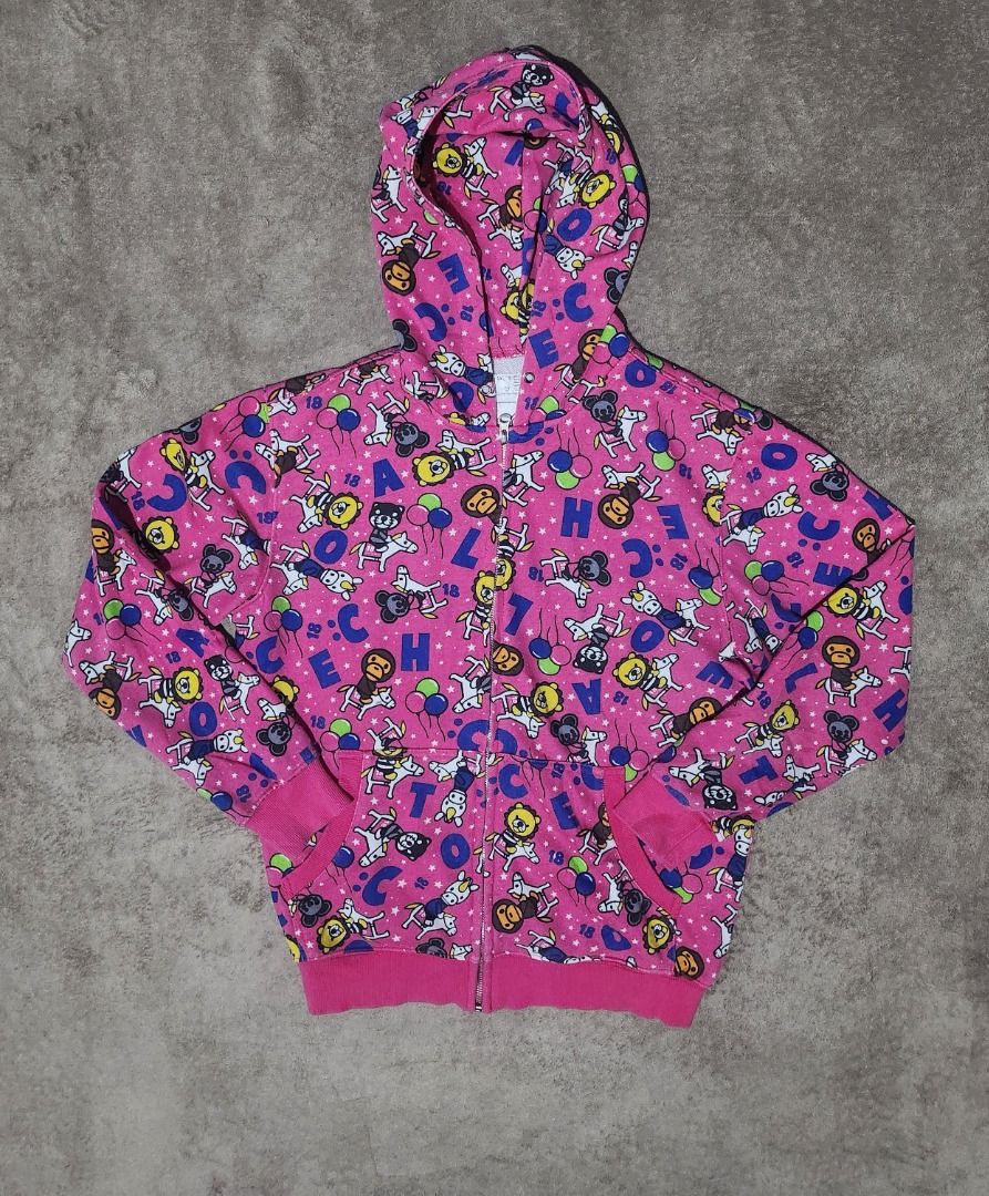Baby milo hoodie pink clearance