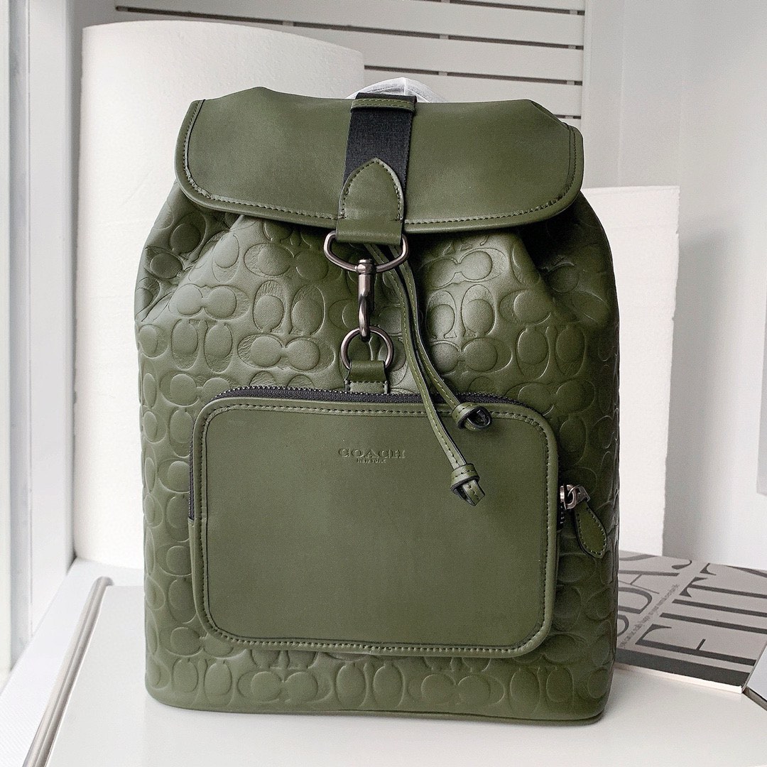 Coach computer backpack discount