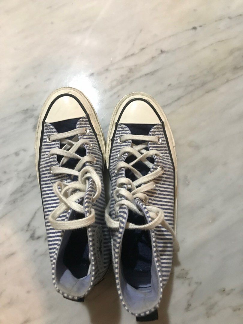 Converse Chuck 70 Hi Crafted Stripe Size