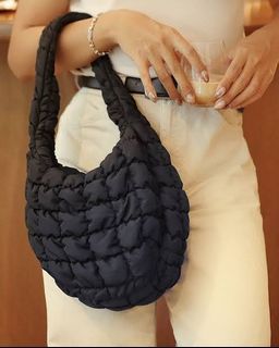 COS - Black Quilted - Small - Shoulder Bag