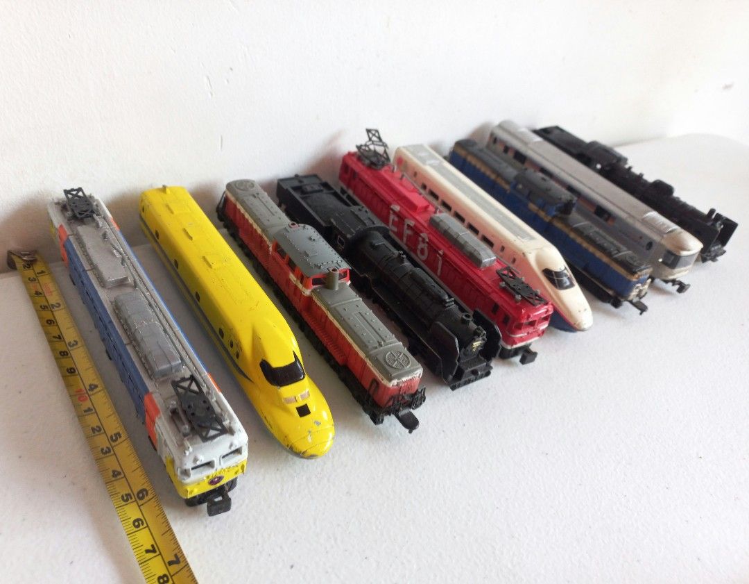 Diecast train set (Category: Vehicle & Diecast Models) located in Plaridel. Submitted by collectorscamp (Listing ID 1309873806, Image 2). Description: Diecast train set All for P500.