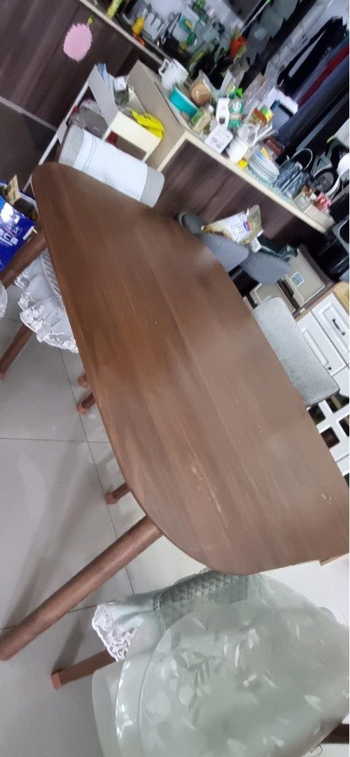 Dining Table (Category: Tables & Sets) located in Singapore. Submitted by oddstorm.8adb27 (Listing ID 1309745715, Image 2). Description: Just the table. No chair .