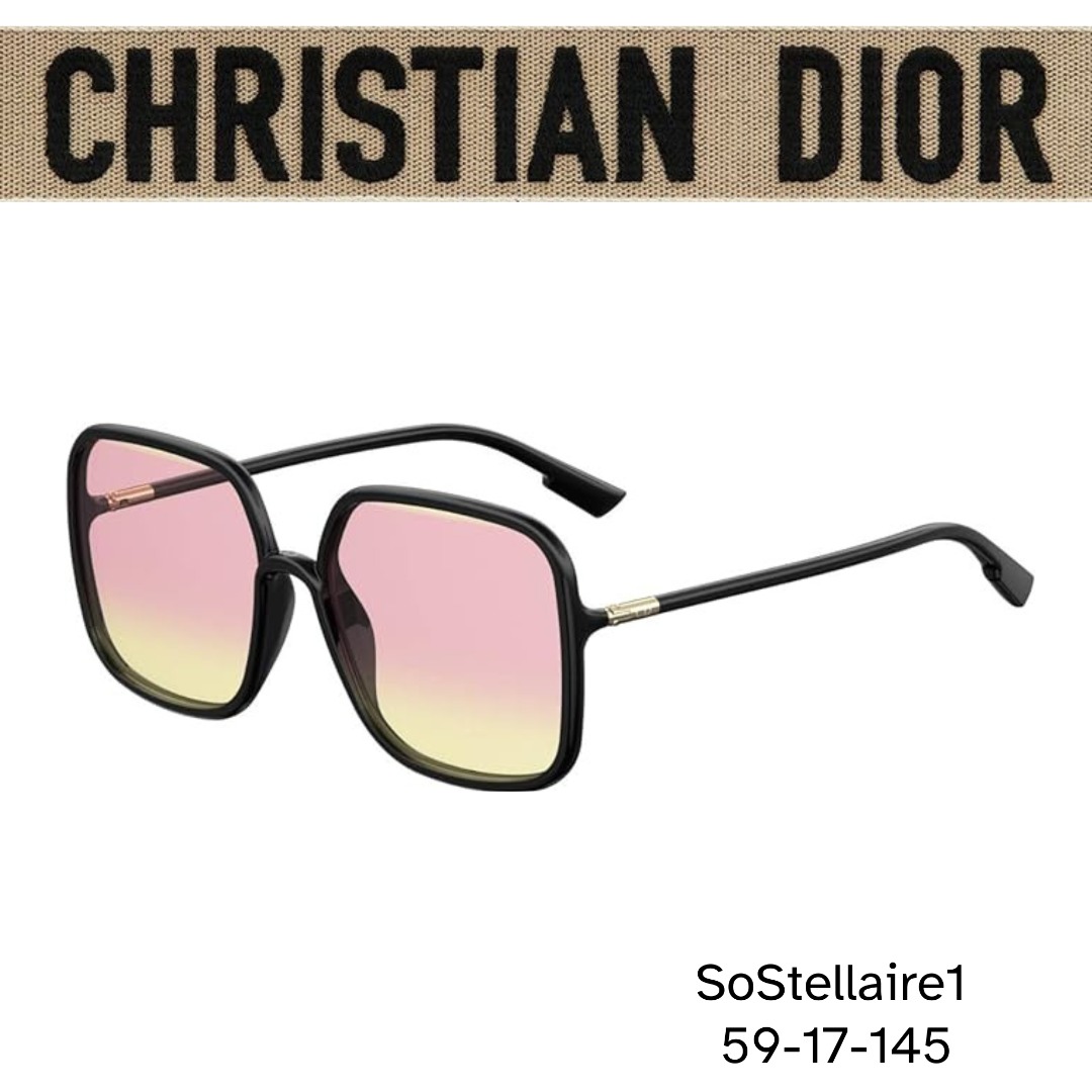 Dior SoStellaire1 Square Oversized Sunglasses 59-17-145, Women's