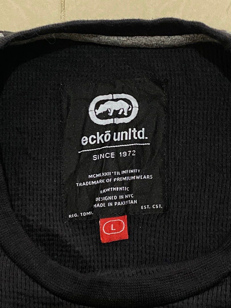 ECKO UNLTD WAFFLE LONGSLEEVE (Category: Coats, Jackets and Outerwear) located in Dagupan City. Submitted by ctrl.thrift (Listing ID 1309816177, Image 3). Description: 21x30.5.