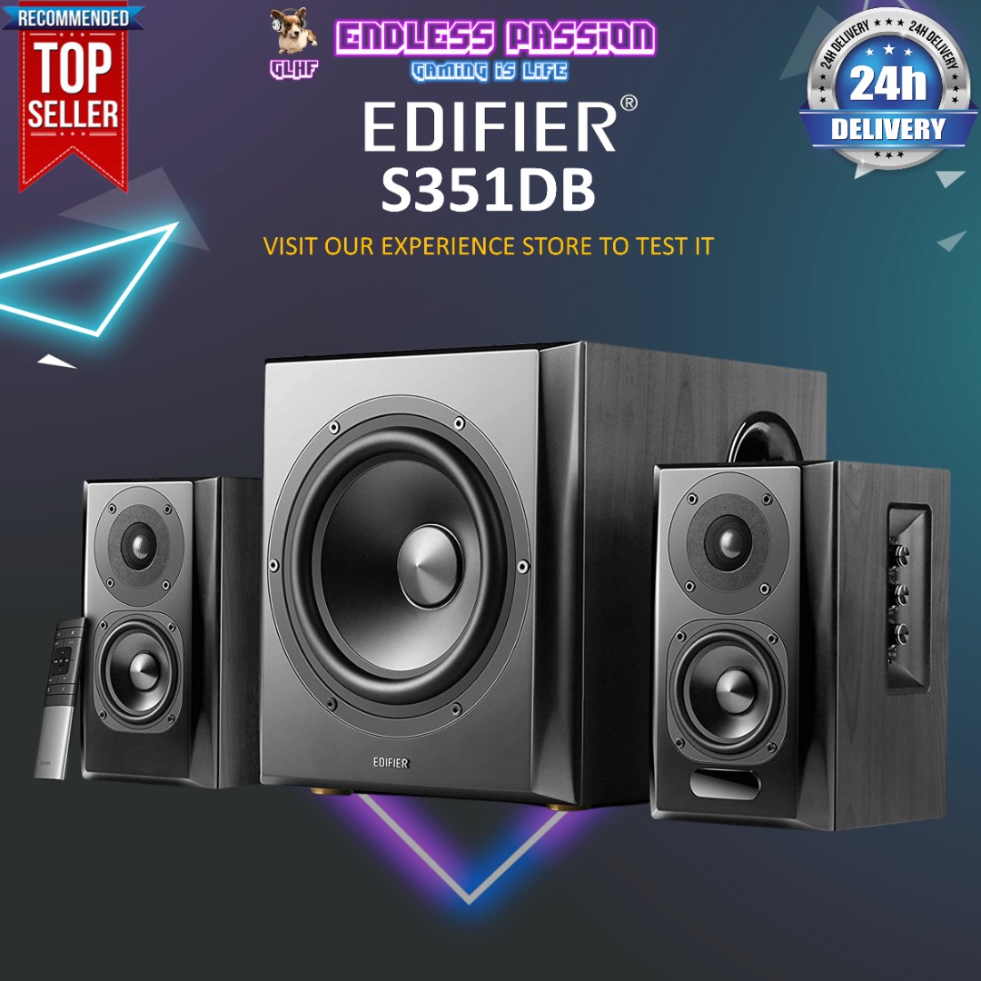 EDIFIER S351DB SPEAKER 150W, Audio, Soundbars, Speakers