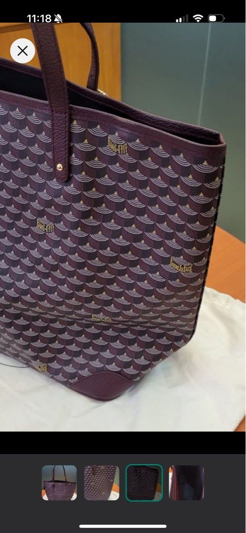 Faure Le Page Daily Battle Tote 27 (Category: Tote Bags) located in Pasig City. Submitted by mswise (Listing ID 1309868677, Image 3). Description: Faure Le Page daily Battle Tote 27 Authentic in bordeaux color With original dust bag .