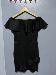 Formal Dress, Black Dress, Fitted Dress
