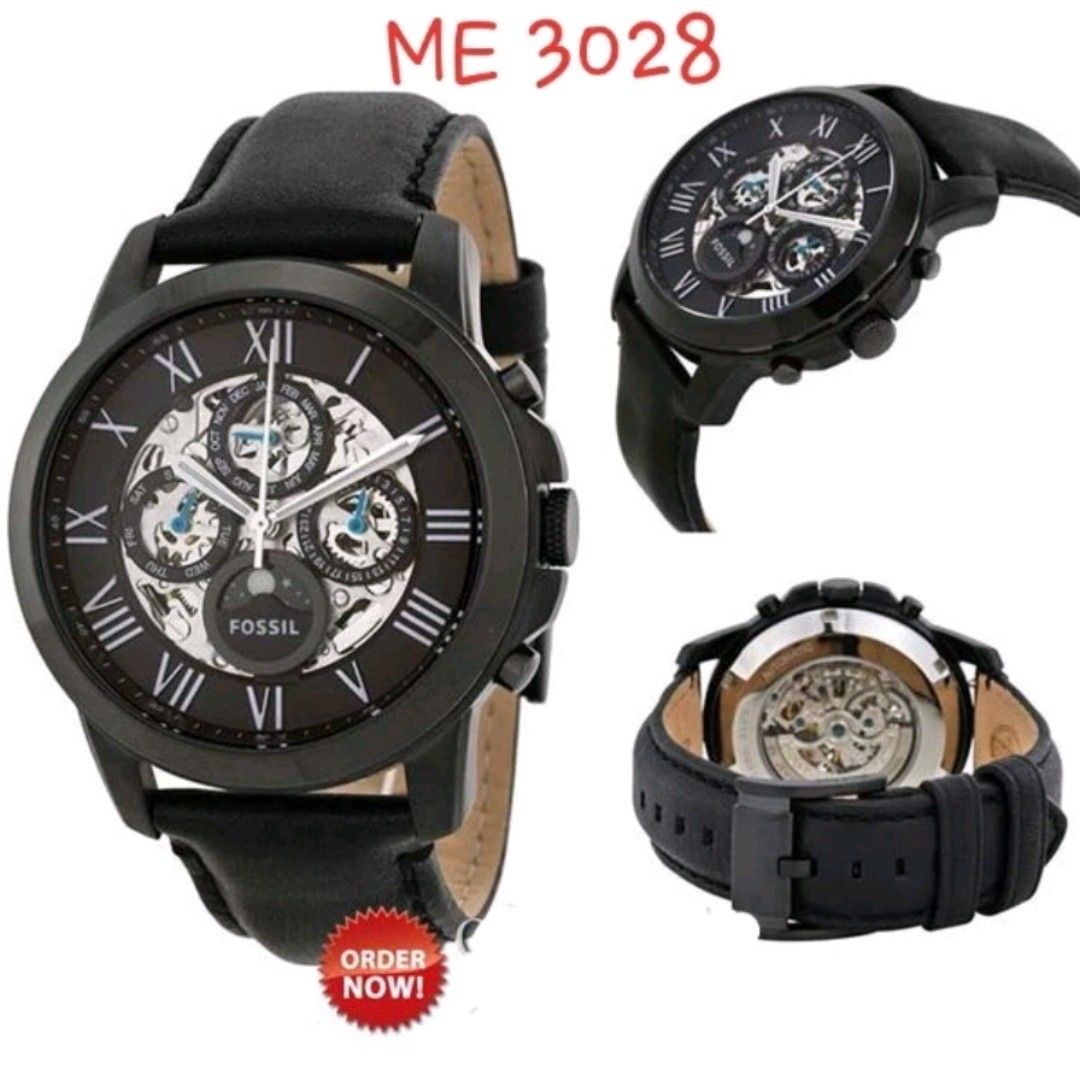 FOSSIL ME3028 Automatic Men Watch ORIGINAL