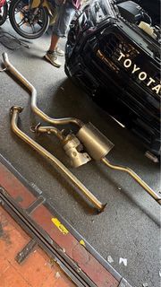 FS: STOCK FULL EXHAUST OF TOYOTA HILUX CONQUEST V 2023 (Good as new)