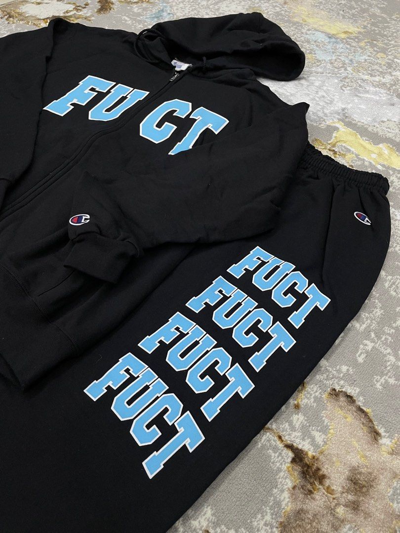 Fuct champion hoodie cheap