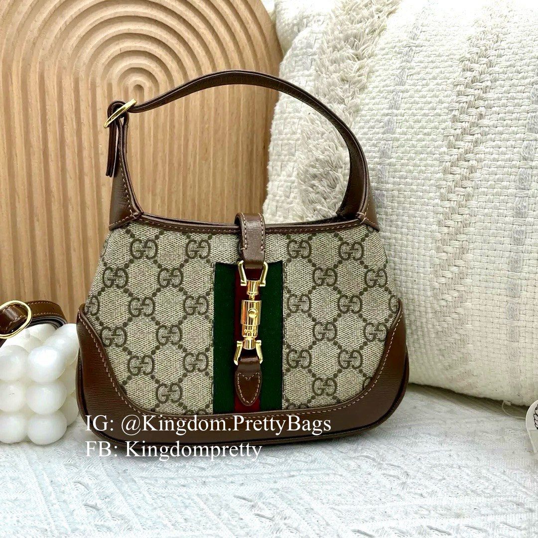 Gucci 1961 Jackie Mini Size Clasic Monogram GG Print Crossbody Pre order
