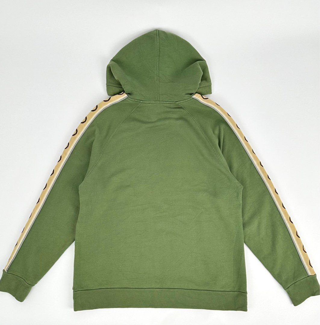 Gucci logo tape hoodie outlet