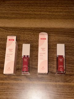 Happy Skin Second Skin Tinted Lip Treatment Oil in Daily Dose and Lounge