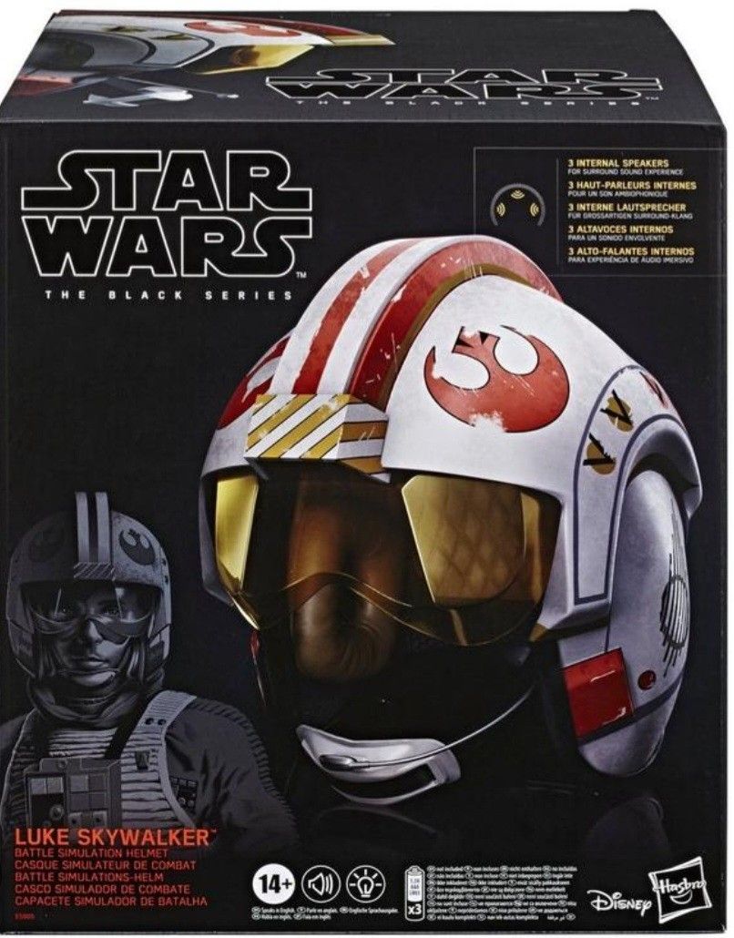 Star wars black series x wing helmet top
