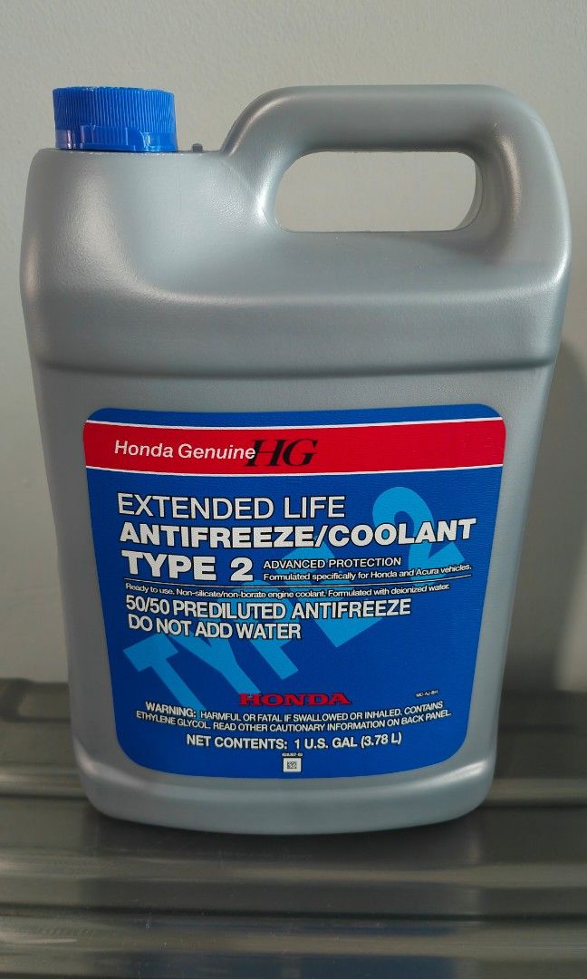Honda Genuine Extended Life Antifreeze/ Coolant Type 2, Car Accessories