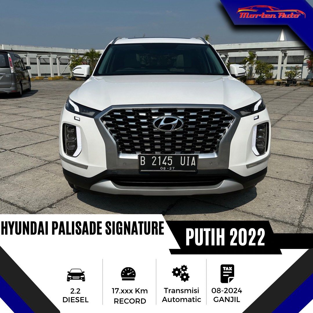 Hyundai Palisade 2.2D Signature At 2022 Km 17 Ribu Record Antik ...