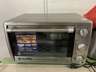 Imarflex 3-in-1 convection & rotiserie oven