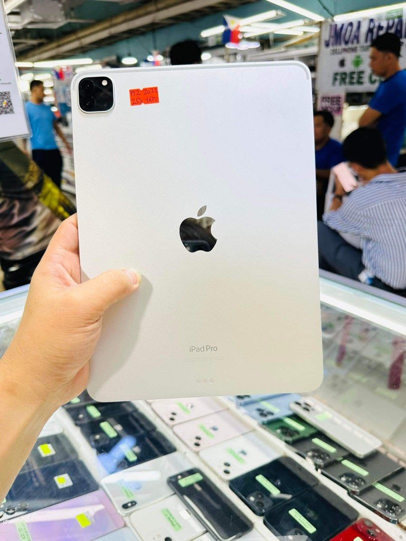 Ipad Pro M2 256GB 11' WIFI ONLY NO ISSUES (Category: iPad) located in San Juan City. Submitted by saabangadgetshop (Listing ID 1309777908, Image 3). Description: Onhand | Pre-owned Ipad Pro M2 2022 11' 256Gb Wifi only NTC APPROVED NO HIDDEN ISSUES NO HISTORY OF REPAIR 99%Smooth TEST TO SAWA RESET ALL YOU WANT NOT REFURBISHED AUTHENTIC PHONE ALL WORKING FREE 3uTools 🖥️ Mode of Payment : ⬇️ ▪️Cash ▪️Bank Transfer ▪️Gcash ▪️Credit Card + interest ▪