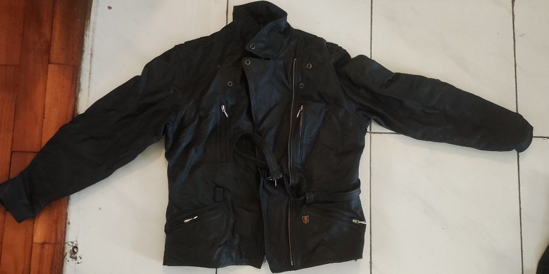 Jacket Full Leather Original Harley Davidson CA03402 Fesyen Wanita Pakaian Wanita Baju Luaran di Carousell