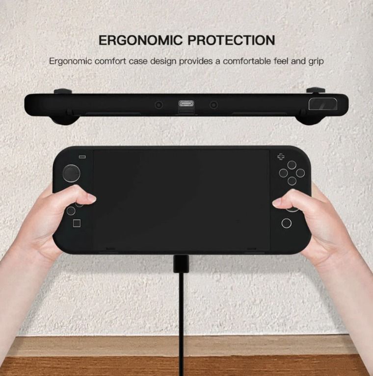 JYS NS223 JYS Silicone PC Protective Case for Nintendo Switch OLED (Category: Cases & Covers) located in Las Pinas. Submitted by techsmartph (Listing ID 1309827751, Image 3). Description: * Silicone case for Switch OLED mode * Premium Material: Silicone material makes this flexible protective cover easy to use and remove, designed for Switch OLED to provide a proper fit. * Perfect Quality: Featuring exquisite workmanship and beautiful appearance,