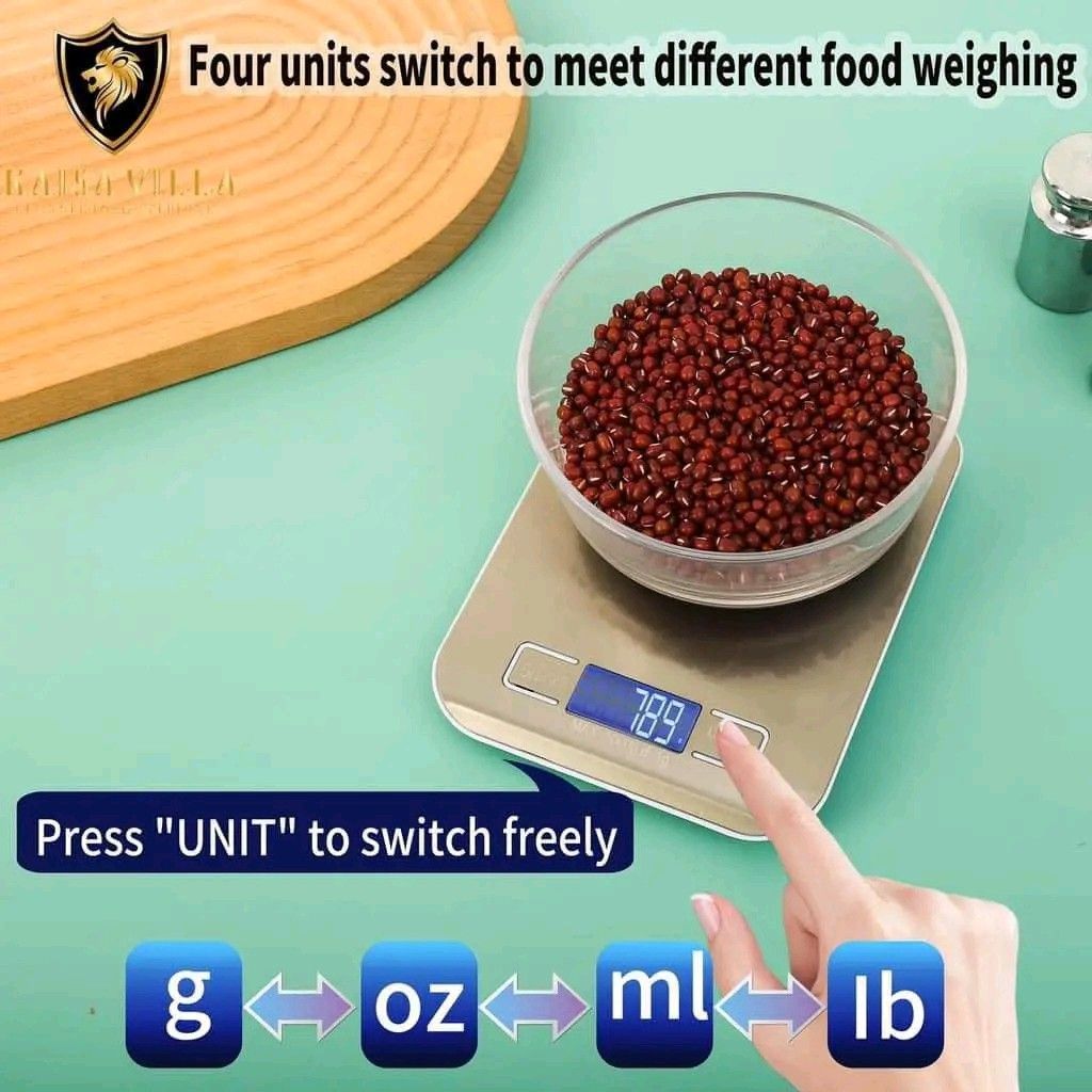 KAISAVILLA small food scale 5kg capacity (Category: Health Monitors & Weighing Scales) located in Manila. Submitted by bongsy999mall (Listing ID 1309748268, Image 3). Description: .