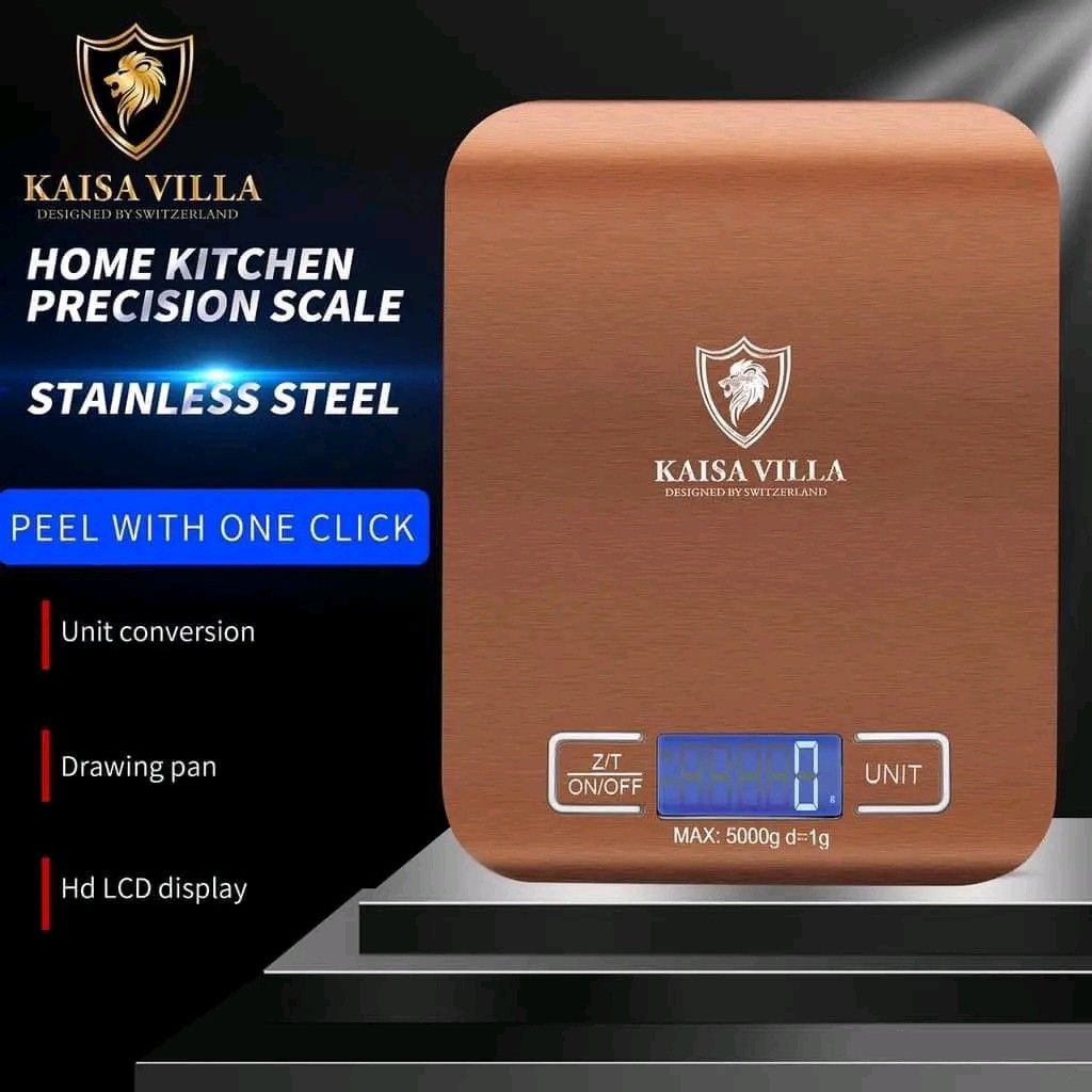 KAISAVILLA small food scale 5kg capacity (Category: Health Monitors & Weighing Scales) located in Manila. Submitted by bongsy999mall (Listing ID 1309748268, Image 1). Description: .