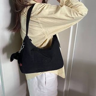 kipling esteban shoulder bag - black