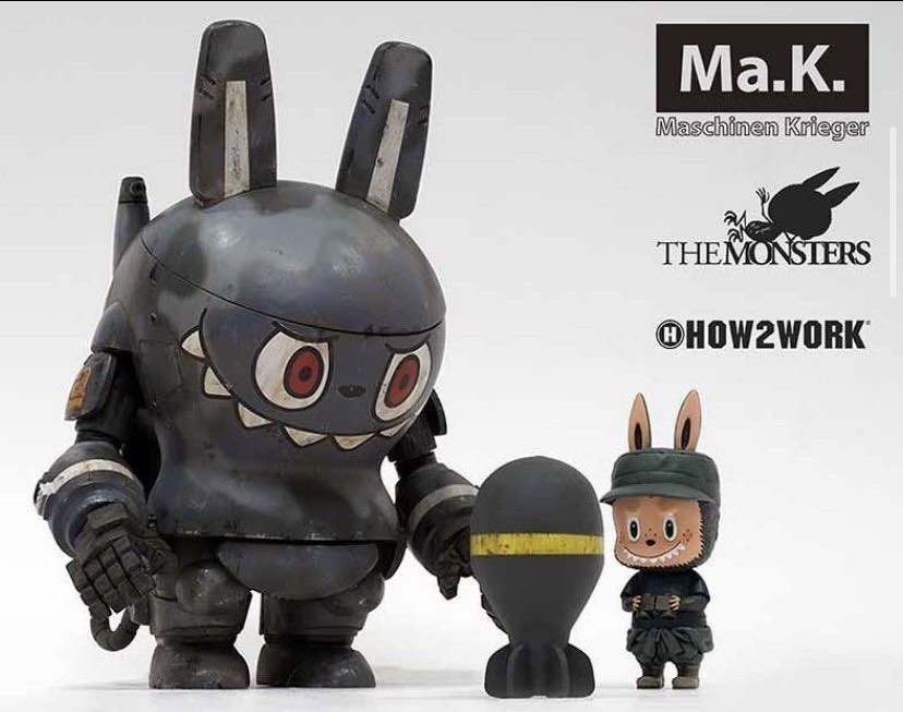 Labubu The Monsters Mini Zimomo Cone & Axis & Norm 2020 STS