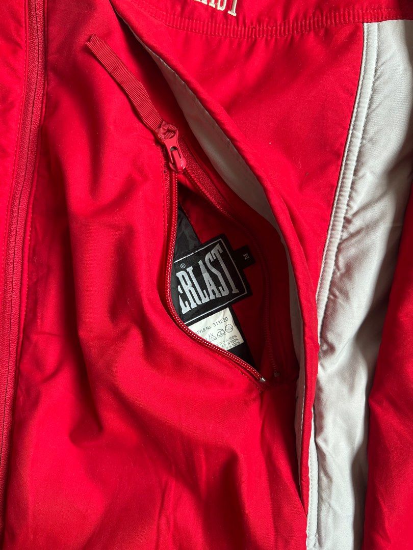 L Vintage Everlast Reversible Jacket