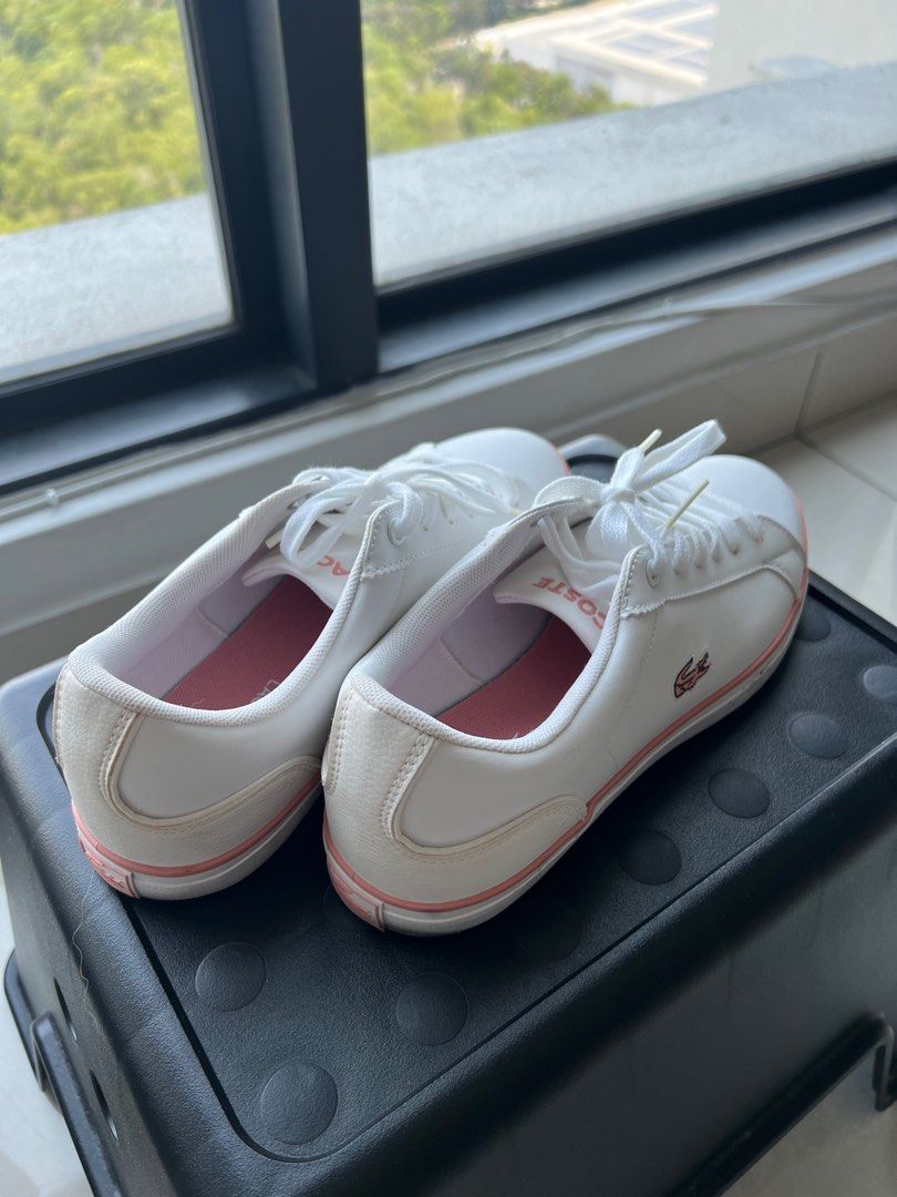 Lacoste lerond infant pink top