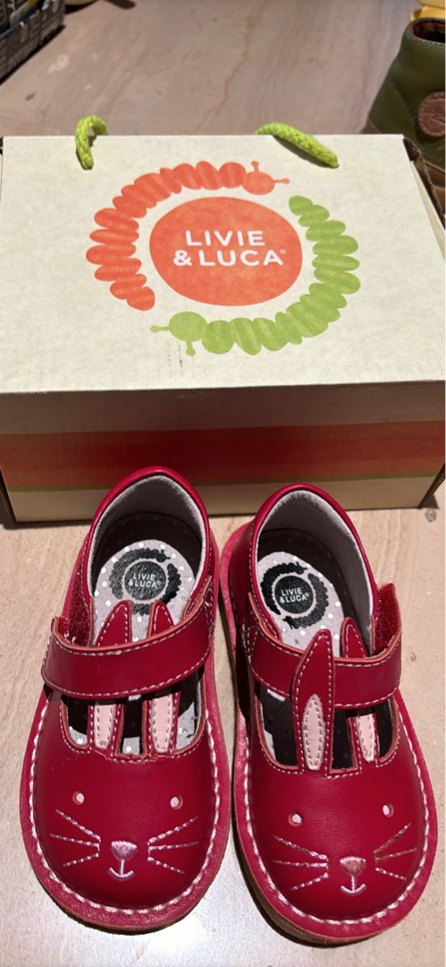 Livie Luca bunny shoes for toddler