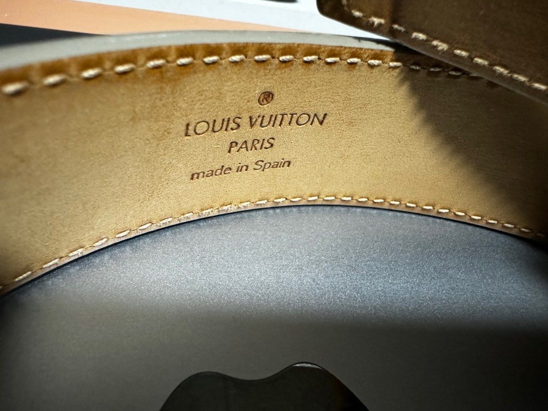 Louis vuitton belt made in spain top