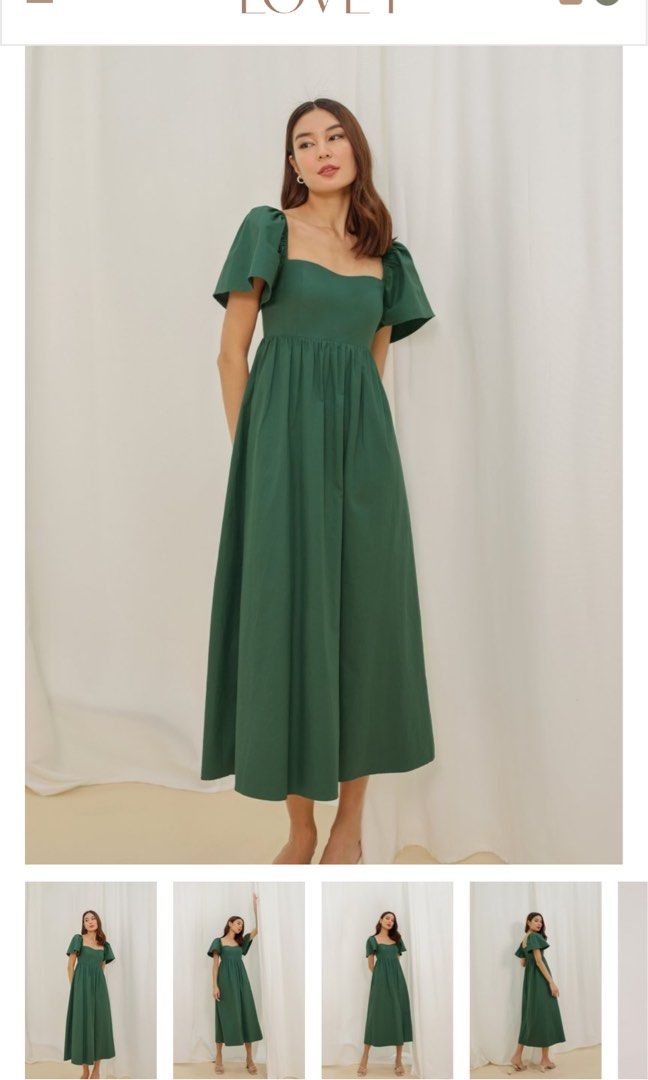 zamiriah green dress CASTLETON | LUMINESCENT main image 0