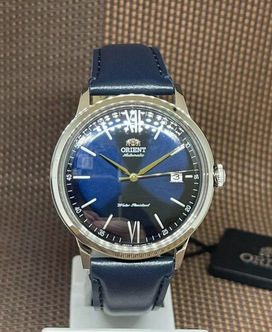 Lowest Price*Orient Bambino Contemporary Men's Automatic Blue Dial - Main Image