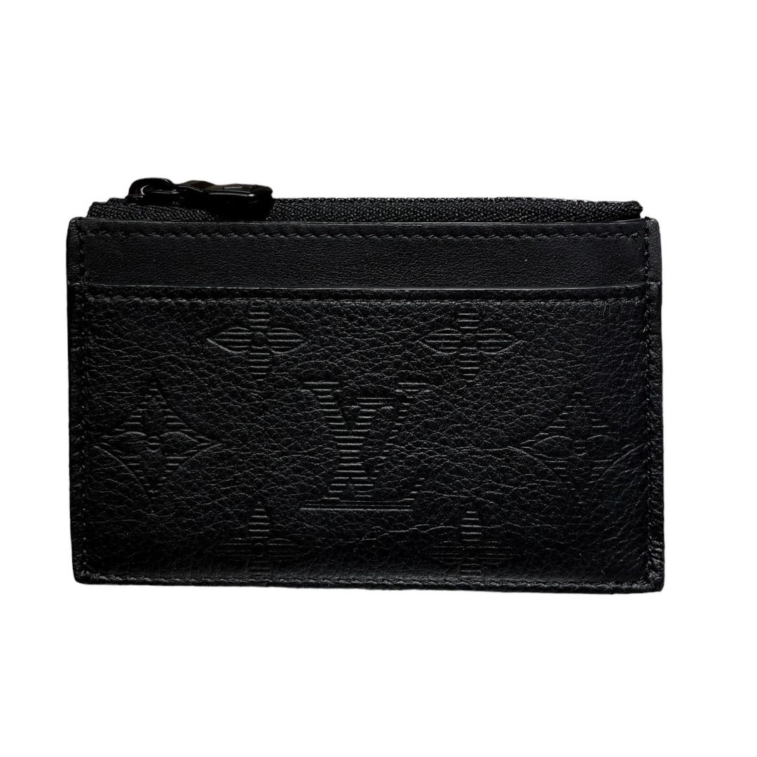 全新LV卡片套, Coin Card Holder, M82245, 黑色小牛皮MONOGRAM